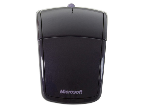 Mouse Microsoft Arc láser Inalámbrico USB, diseño cómodo y plegable. Color Púrpura