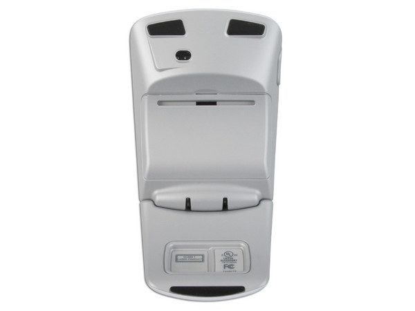 Mouse Microsoft Arc láser Inalámbrico USB, diseño cómodo y plegable. Color Blanco