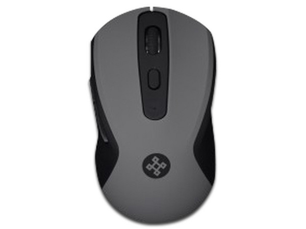 Mouse inalámbrico NACEB NA-0116, Receptor USB. Color Gris.