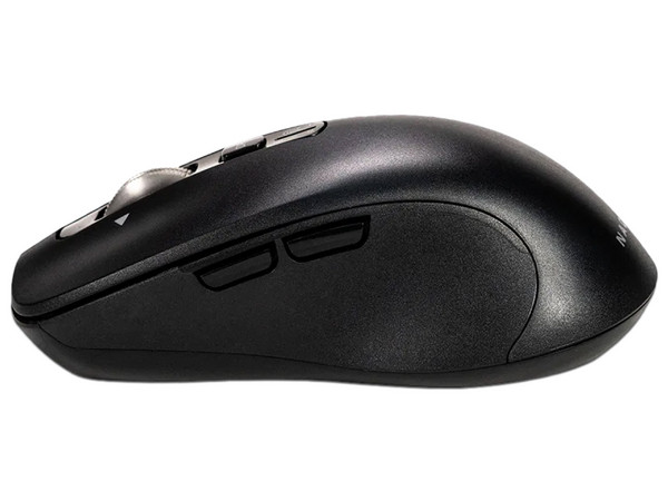 Mouse Óptico Naceb NA-0132, Inalámbrico, Ambidiestro, 32.000DPI, Color Negro