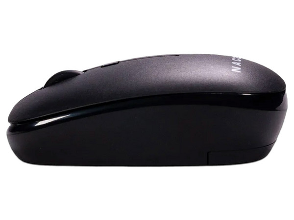 Mouse Naceb Slim Negro Inalámbrico 2.4G.