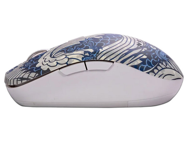 Mouse Óptico Inalámbrico Naceb NA-0138A, Receptor USB, Color Azul.