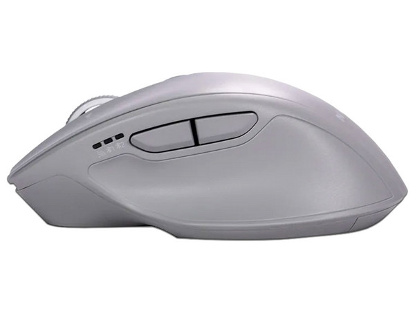 Mouse Óptico Inalámbrico NACEB  NA-0139G, Receptor USB, 5 Botones, Color Gris.
