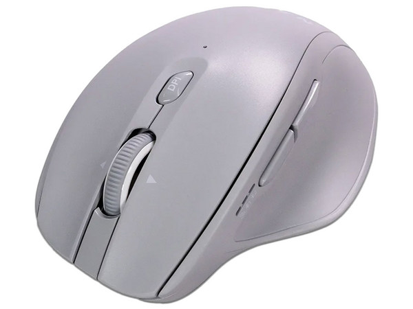 Mouse Óptico Inalámbrico NACEB  NA-0139G, Receptor USB, 5 Botones, Color Gris.