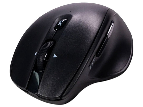 Mouse Inalámbrico Naceb Technology NN-0139N, 5 Botones, 1600 DPI, RF, Color Negro.