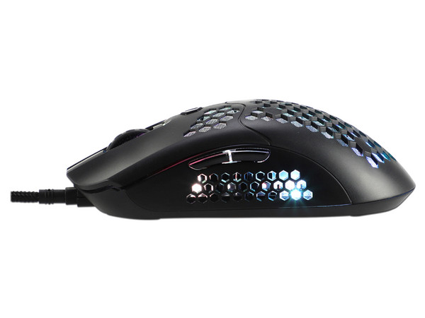 Mouse Gamer Naceb 0954 Phantom, hasta 10,000 dpi, 6 Botones, RGB. Color Negro.