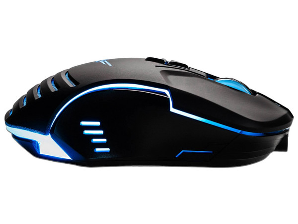 Mouse Gamer NACEB OSIRIS NA-0964, hasta 7200 dpi, 7 botones, RGB, Alámbrico, Color Negro.