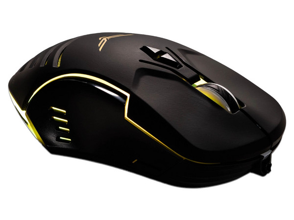 Mouse Gamer NACEB OSIRIS NA-0964, hasta 7200 dpi, 7 botones, RGB, Alámbrico, Color Negro.