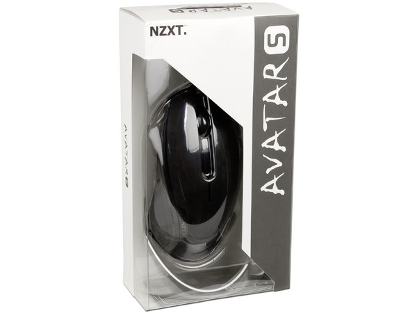 Gaming Mouse Láser NZXT Avatar S, USB. Color Negro 