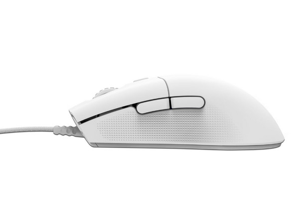 Mouse Gamer NZXT Lift 2 Ergo, hasta 26,000 dpi, 6 botones, USB. Color Blanco.