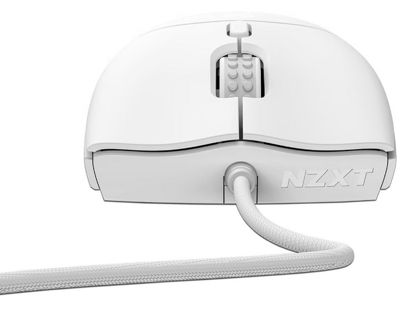 Mouse Gamer NZXT LIFT 2 SYMM, 6 Botones, hasta 26.000DPI, USB, Color Blanco.