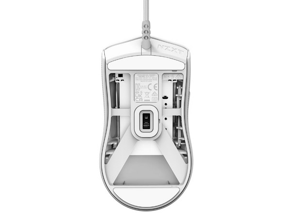 Mouse Gamer NZXT LIFT 2 SYMM, 6 Botones, hasta 26.000DPI, USB, Color Blanco.