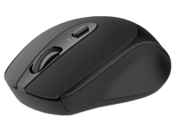 Mouse Óptico Inalámbrico Nextep NE-410E, Receptor USB. Color Negro.