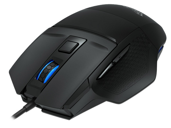 Mouse Gamer Óptico Aula S12, 2400 DPI, Botones Programables, Cable USB de 1.5m, RGB. Color Negro.