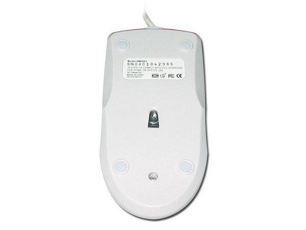 Mouse HM3003 Óptico, Color Beige, PS/2