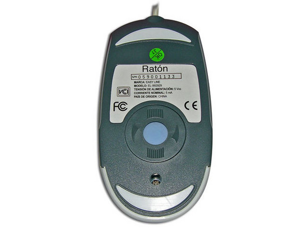 Mouse Ergonómico Perfect Choice con Scroll, PS2.