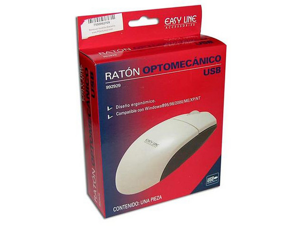 Mouse Ergonómico Perfect Choice Color Gris, USB.
