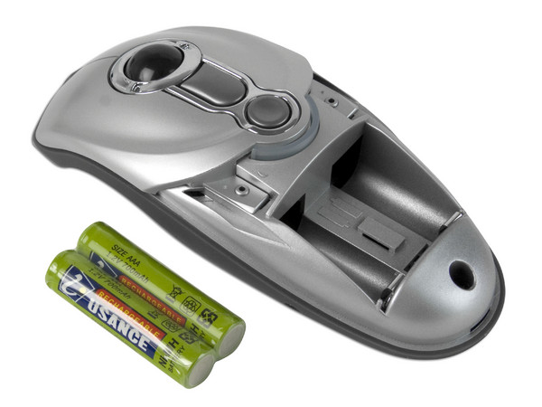Mouse Trackball Presentador Inalámbrico USB