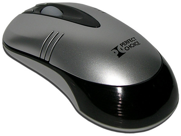 Mouse Perfect Choice Óptico Inalámbrico, No Requiere Baterías, Recibe Energía de un Tapete USB Incluido