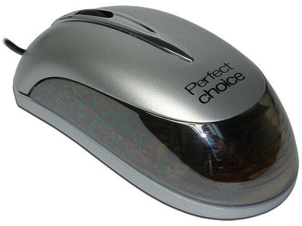 Mini Mouse Perfect Choice Óptico con Luz Multicolor, USB