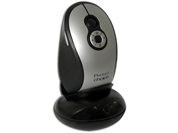 Mouse Perfectchoice Óptico Inalámbrico, USB con Cargador de Baterías