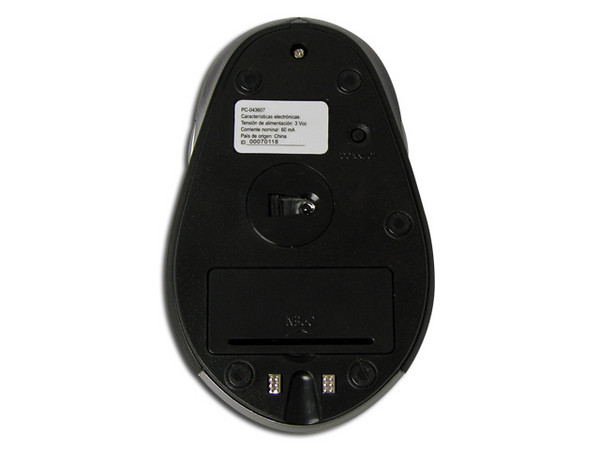 Mouse Perfectchoice Óptico Inalámbrico, USB con Cargador de Baterías