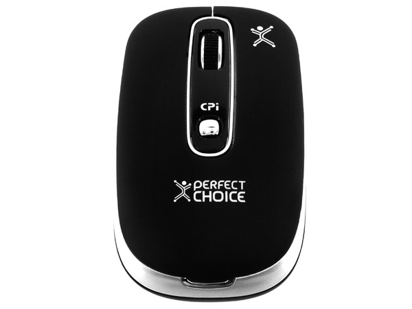 Mouse Óptico Perfect Choice con Cable USB Retráctil Oculto