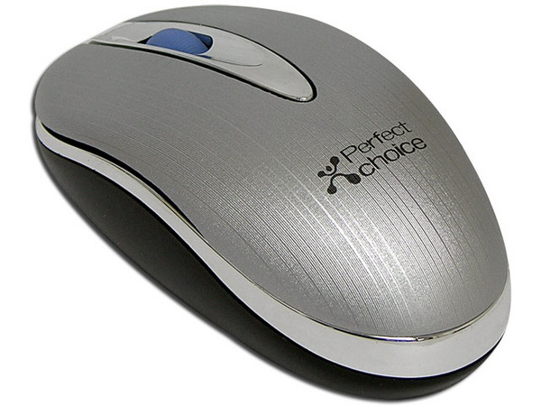 Mouse Óptico Perfect Choice con Cable USB Retráctil Oculto