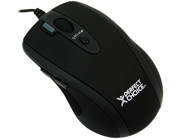 Mouse Óptico Office Doble Clic Perfect Choice, USB / PS/2.