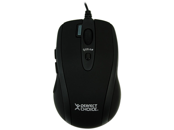 Mouse Óptico Office Doble Clic Perfect Choice, USB / PS/2.