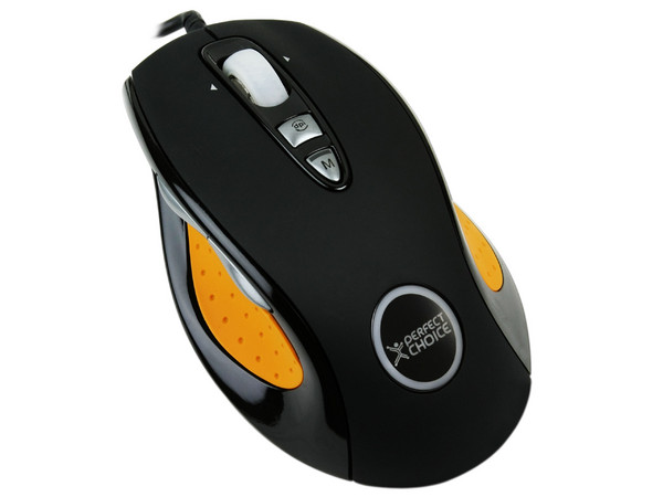 Mouse Perfect Choice Láser Gaming con pesas para ajuste de peso personalizado. USB