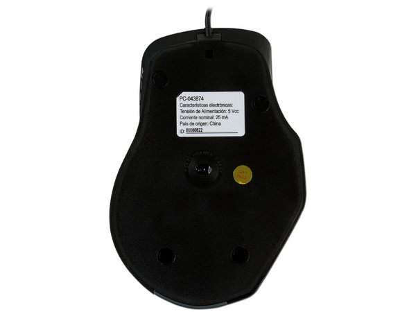 Mouse Perfect Choice Láser Platinum con botones multimedia programables y zoom. USB