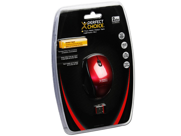 Micro Mouse Perfect Choice Óptico Inalámbrico para Netbook, USB