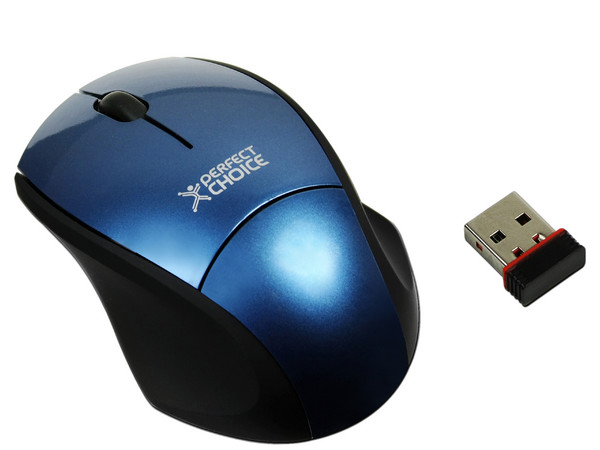 Micro Mouse Perfect Choice Óptico Inalámbrico para Netbook, USB
