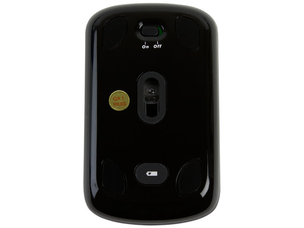 Mouse Táctil Inalámbrico Perfect Choice Qi. Color Negro