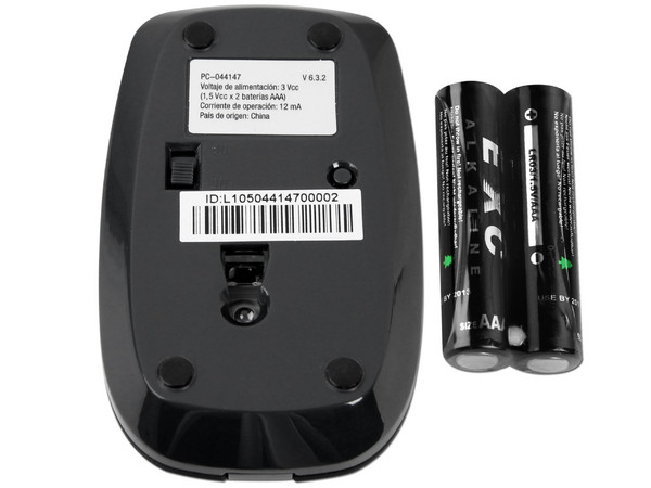Micro Mouse Perfect Choice Óptico Bluetooth para Netbook. Color Gris 