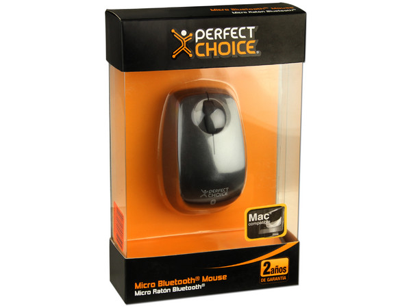 Micro Mouse Perfect Choice Óptico Bluetooth para Netbook. Color Gris 