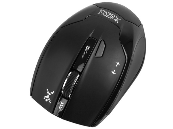 Mouse Óptico Perfect Choice Tech Perfect Track, Inalámbrico, USB.