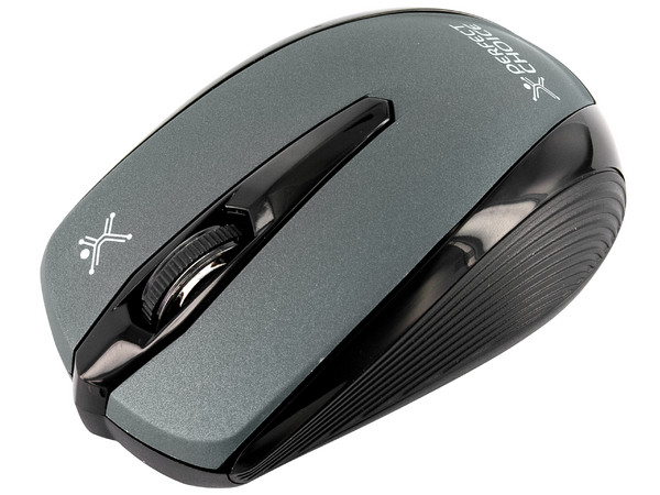 Mouse Óptico Inalámbrico Perfect Choice WO-310. Color Gris 