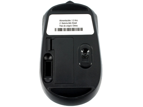 Mouse Óptico Inalámbrico Perfect Choice WO-310. Color Gris 
