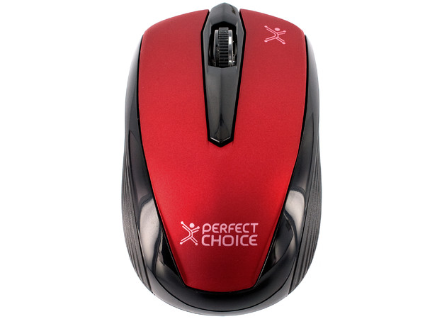 Mouse Óptico Inalámbrico Perfect Choice WO-310, USB.