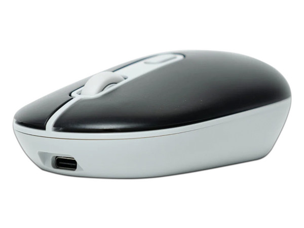 Mouse Óptico Inalámbrico Perfect Choice Colori, hasta 1600dpi, 4 botones, Bluetooth, Receptor USB. Color Negro.