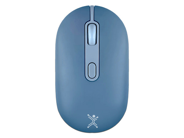 Mouse Óptico Inalámbrico Perfect choice Colori, 1600DPI Receptor USB, Color Azul.