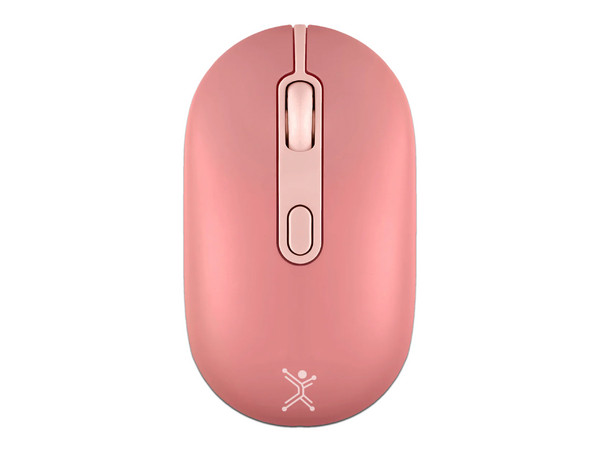 Mouse Óptico Inalámbrico Perfect choice Colori, 1600DPI Receptor USB, Color Rosa.