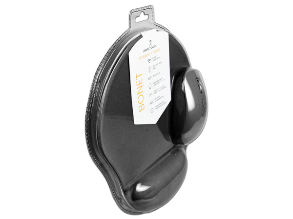 Mouse Óptico Inalámbrico Perfect Choice Bonet PC-045311, 1,600 dpi, USB. Color Negro. Incluye Mouse Pad.