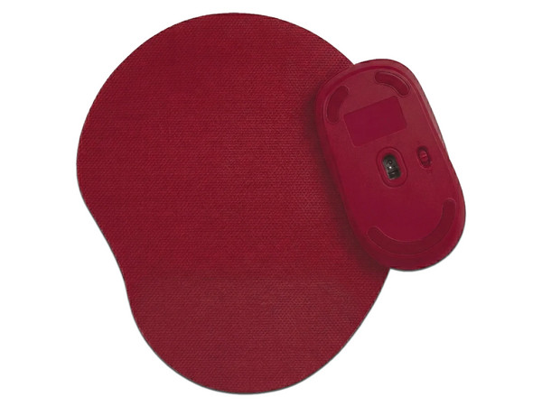 Mouse Inalámbrico Perfect Choice PC-045380, 1600 DPI, Bluetooth, Incluye Mouse Pad. Color Rosa.