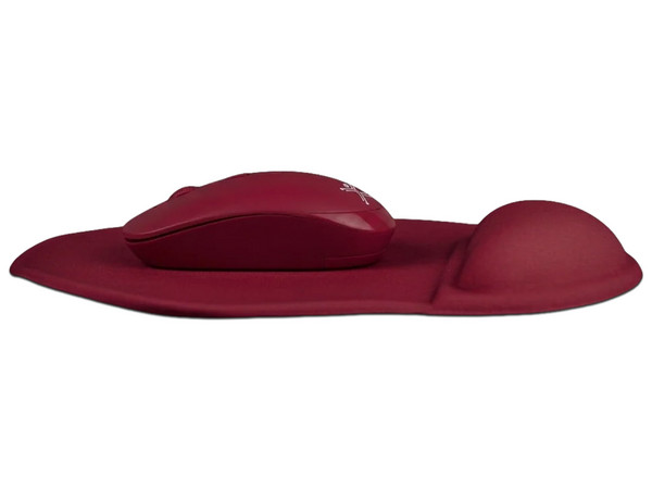 Mouse Inalámbrico Perfect Choice PC-045380, 1600 DPI, Bluetooth, Incluye Mouse Pad. Color Rosa.