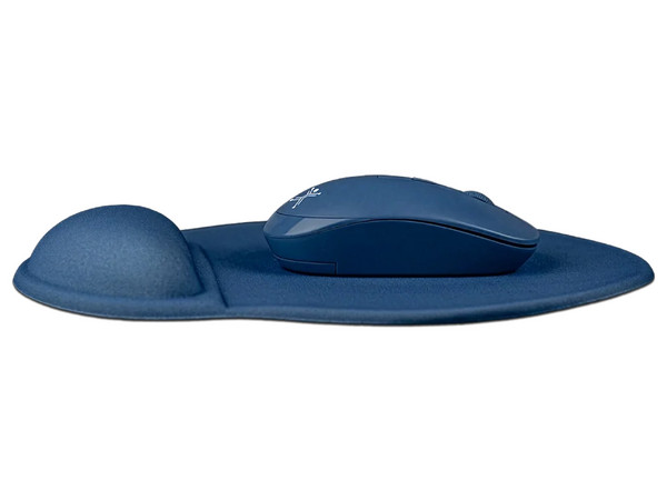 Mouse Inalámbrico Perfect Choice PC-045397, 1600 DPI, Bluetooth, Incluye Mouse Pad. Color Azul.