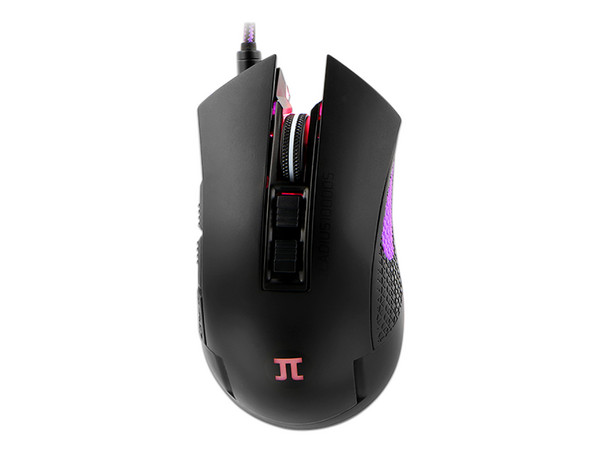 Mouse Gamer Primus Gladius 10000S, de 10000dpi, 7 botones e Iluminación RGB programables, USB.