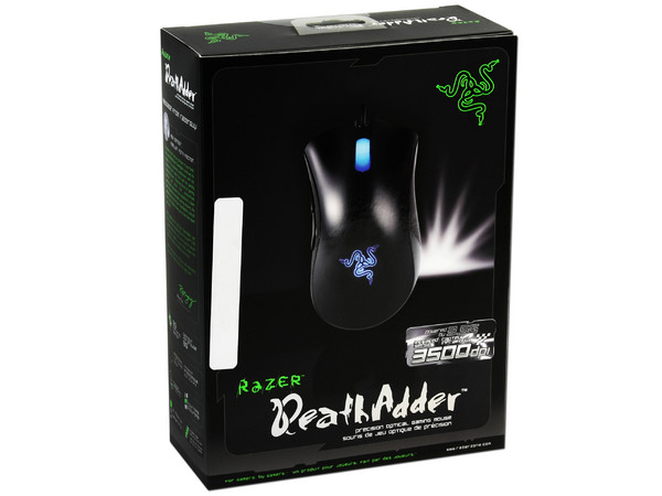 Mouse Gamer Razer DeathAdder Confort y Precisión con Sensor infrarrojo 3.5G de 3500 dpi. USB